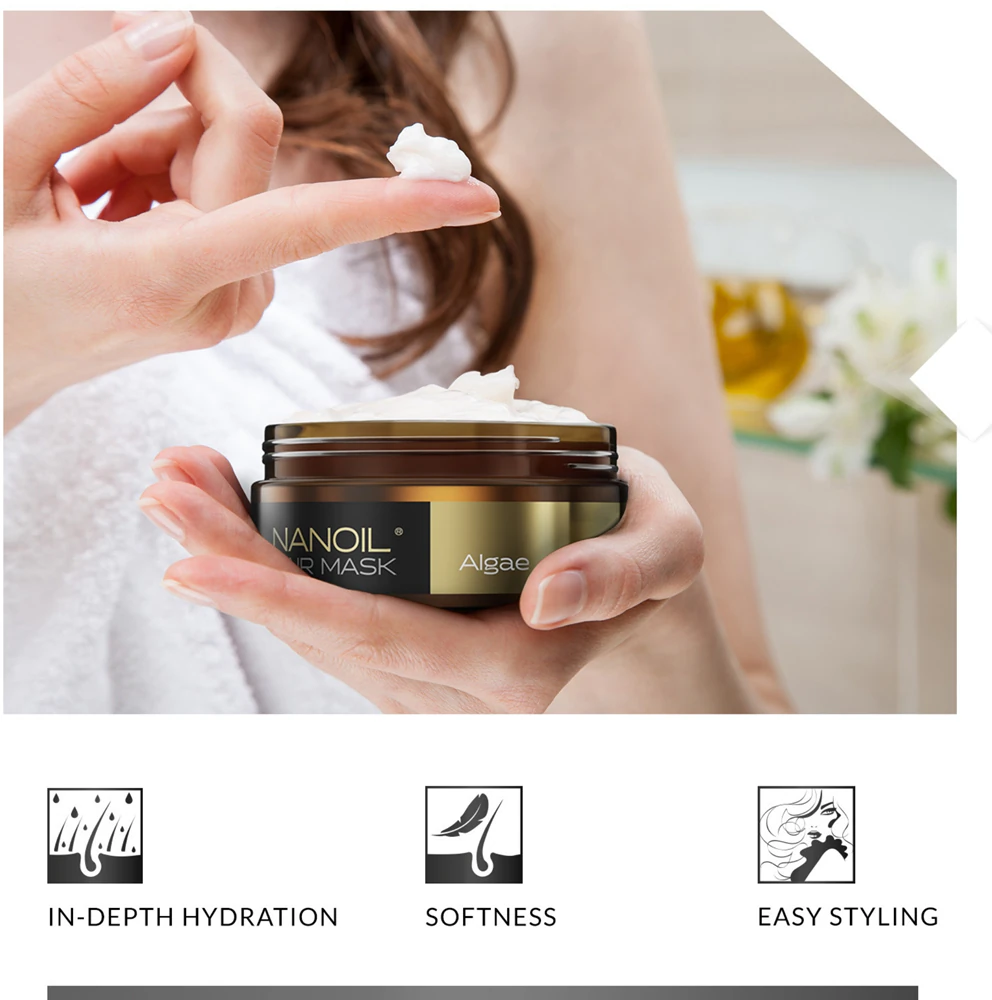 Nanoil Algae Moisturizing Hair Mask with Seaweed