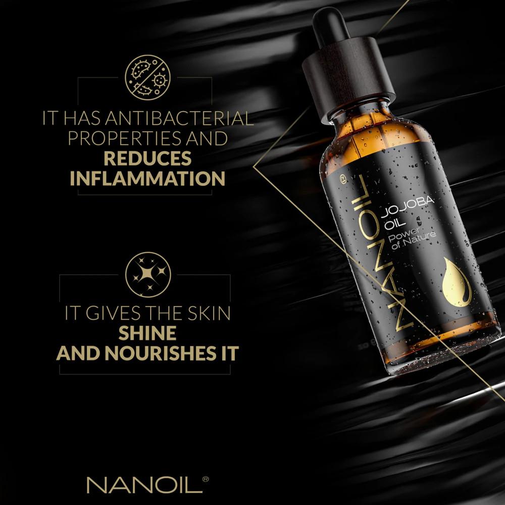 Nanoil Jojoba Oil Jojoba oil for face, body and hair