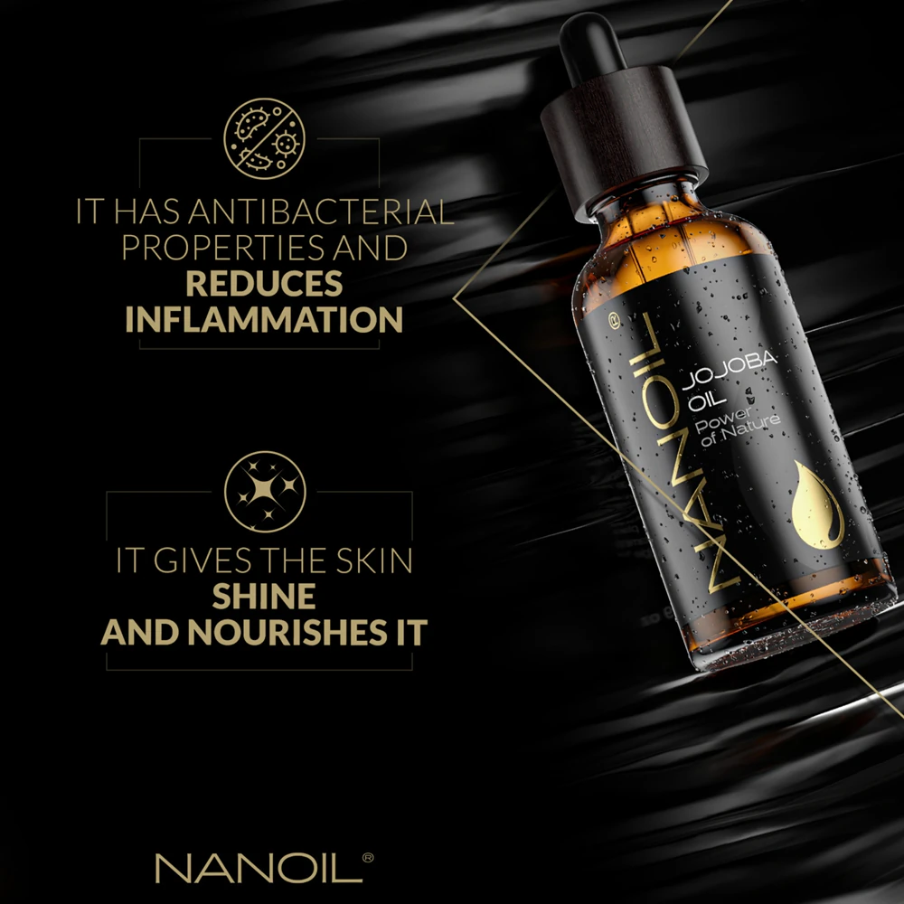 Nanoil Jojoba Oil Jojoba oil for face, body and hair