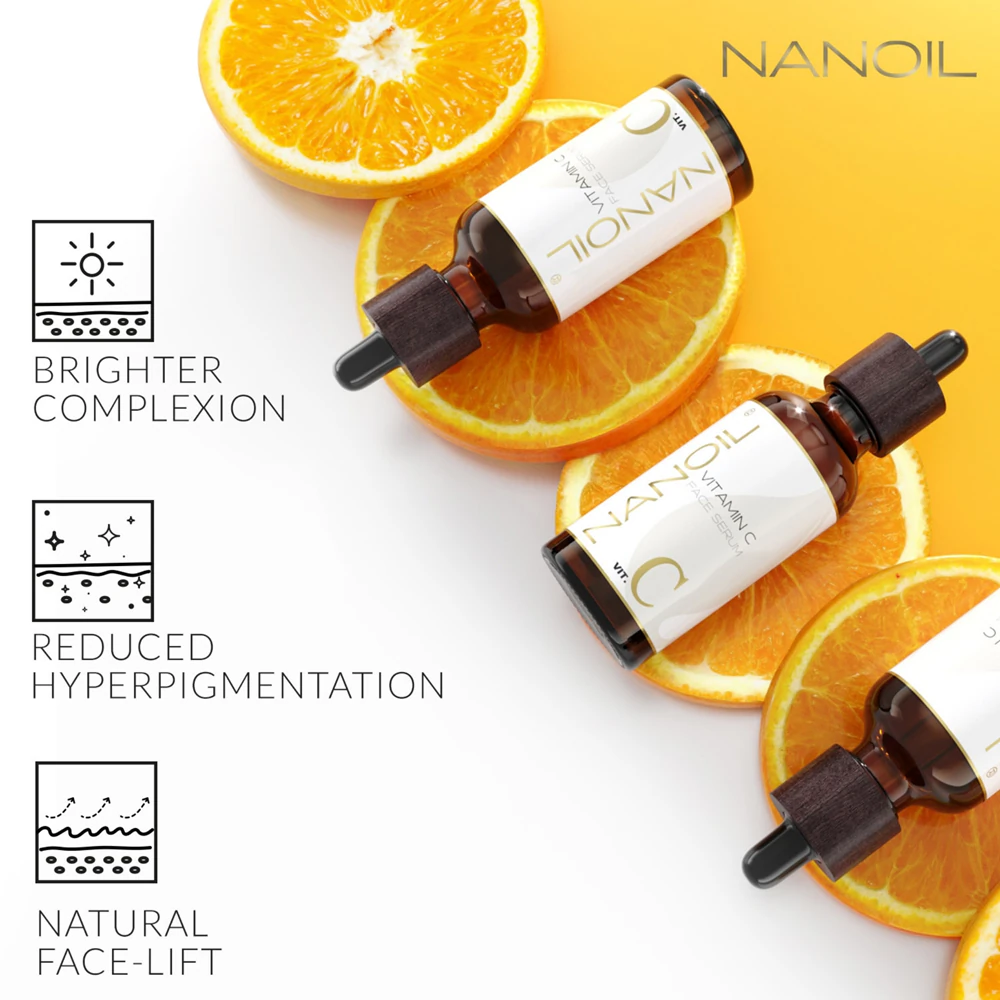 Nanoil Vitamin C Brightening Face Serum with Vitamin C