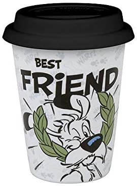 Kanitz Nanook-shop 30807 Wooden 2-Storey Asterix Coffee to Go Mug with Lid – Best Friend