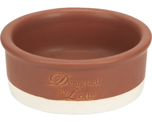 Bowl designed by Lotte Joa ø 12 cm, ceramic, approx. 210 ml, terracotta white