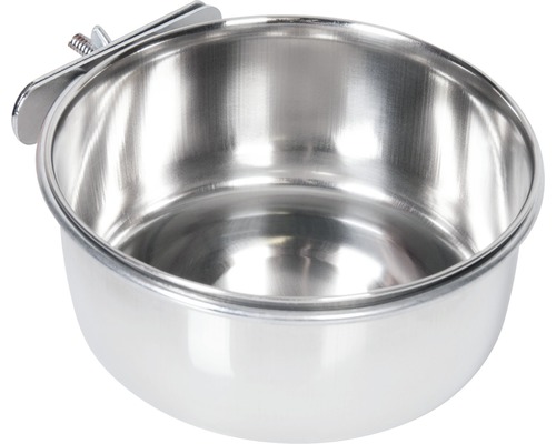 Bowl KARLIE for birds and rodents stainless steel 10 cm 290 ml