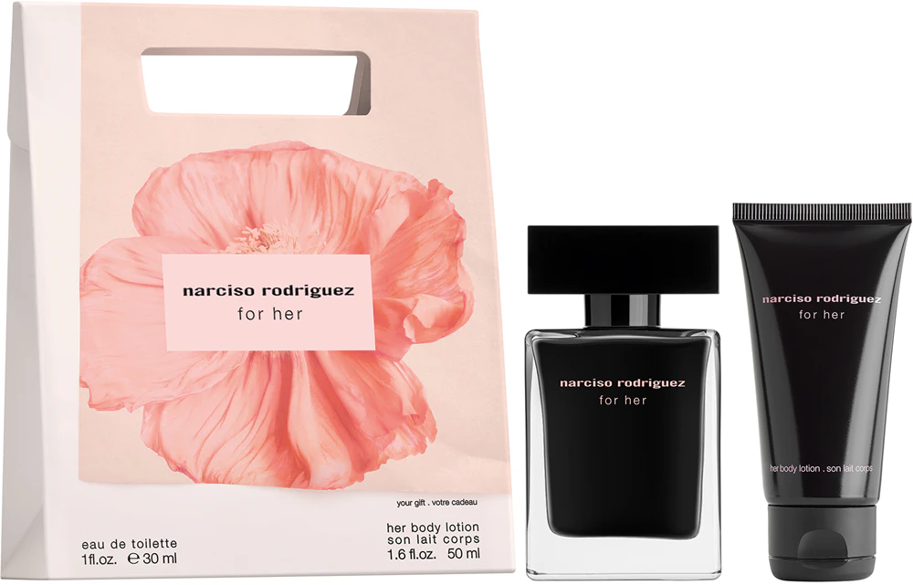 narciso rodriguez for her gift set for women