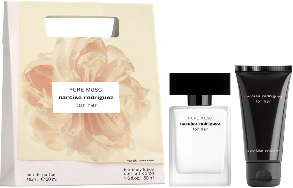 narciso rodriguez for her PURE MUSC gift set for women