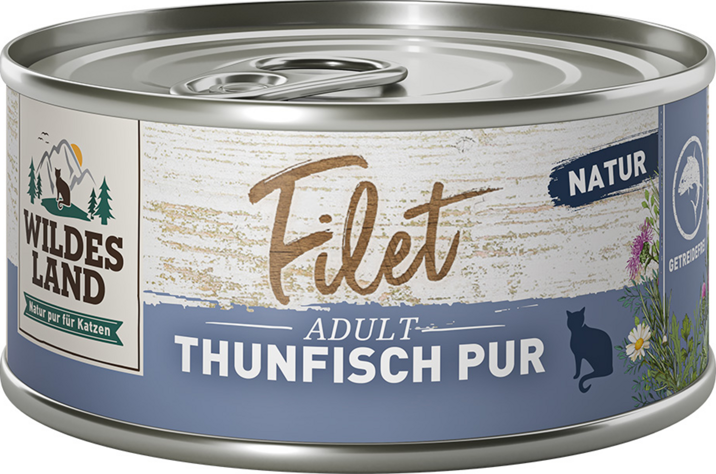 Wet food - fillet tuna pure