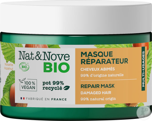 Nat&Nove Organic Moisturizing Hair Mask NF