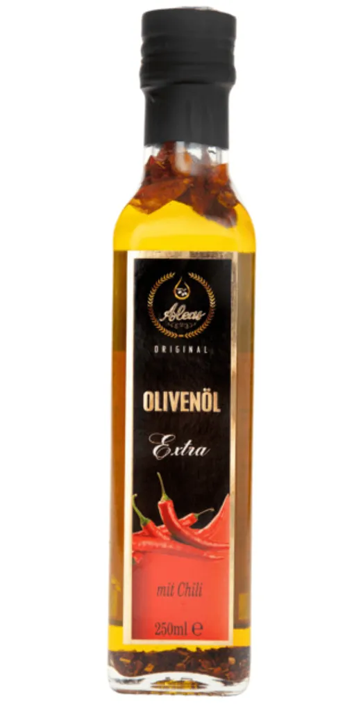 Natives Olivenöl extra mit Chili 250ml