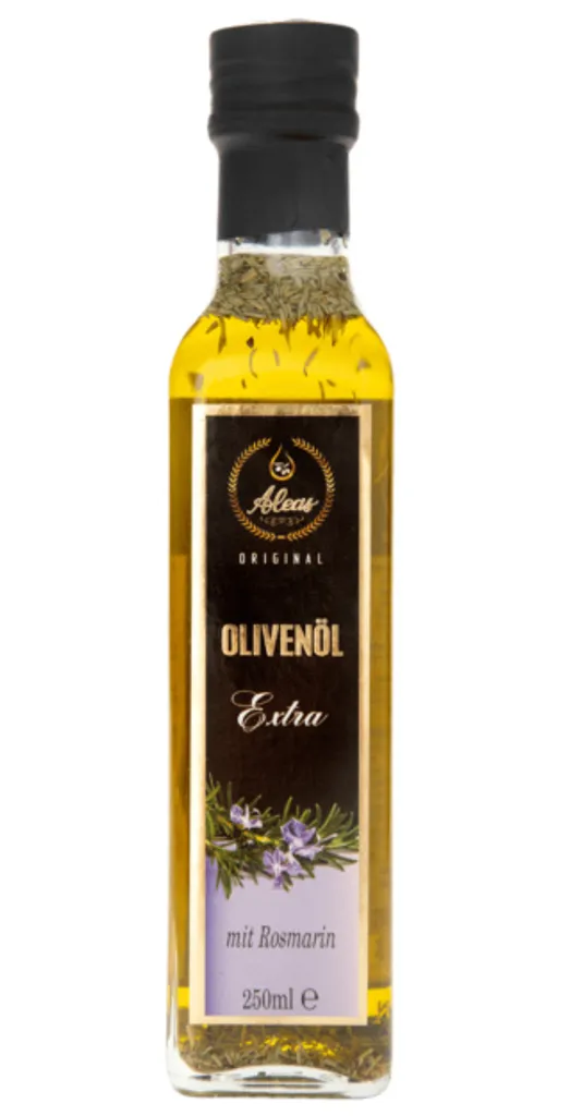 Natives Olivenöl extra mit Rosmarin 250ml