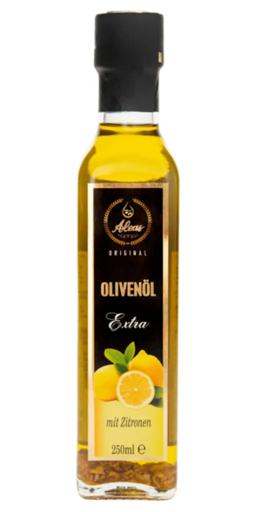 Natives Olivenöl extra mit Zitronen 250ml