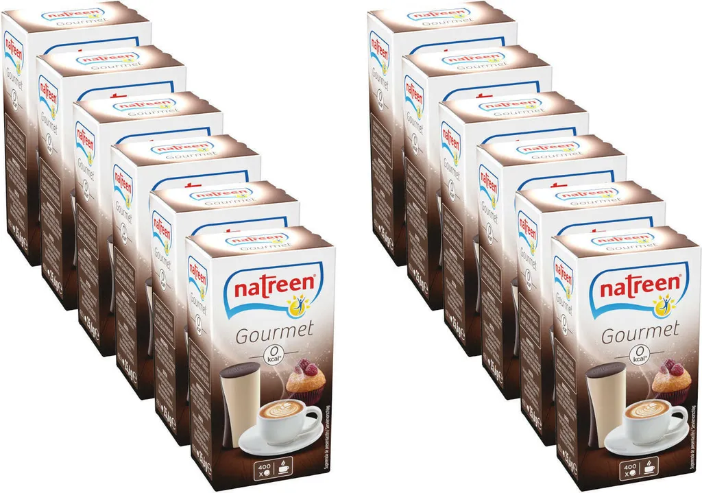 NATREEN® Sweetener Fine Sweetness Café Gourmet 12 x 400 pieces Table sweetener without calories