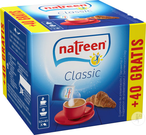 Natreen sweetener granules bag 90x1g