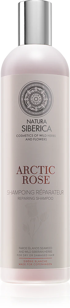 Natura Siberica Copenhagen Arctic Rose Regenerating Shampoo for dry and damaged hair