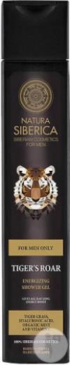 Natura Siberica Tigers Roar Shower Gel For Men Body And Hair Bottle 250ml