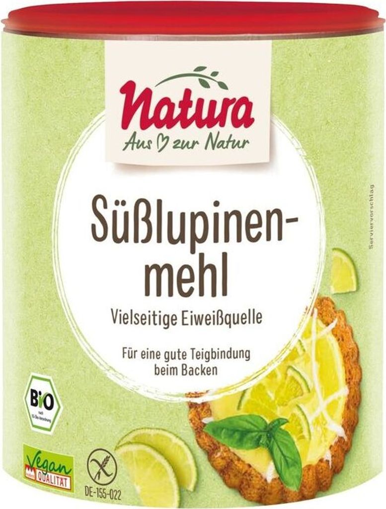 Natura sweet lupine flour -- 300g x 4 - pack of 4 PU