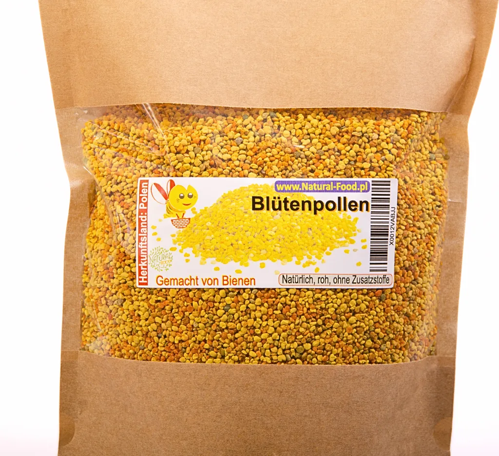 Natural Food Flower Pollen | Bee pollen from the purest meadows in Europe | PREMIUM | Natural, raw, no additives | Made by bees 2 kg