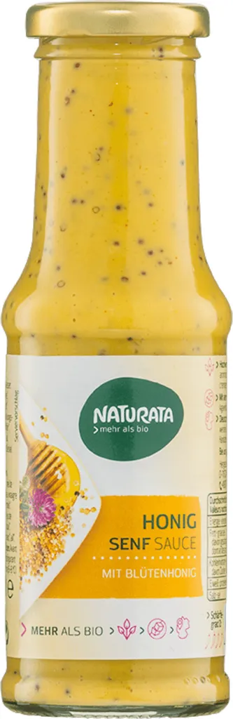 Naturata Honey Mustard Sauce -- 210ml