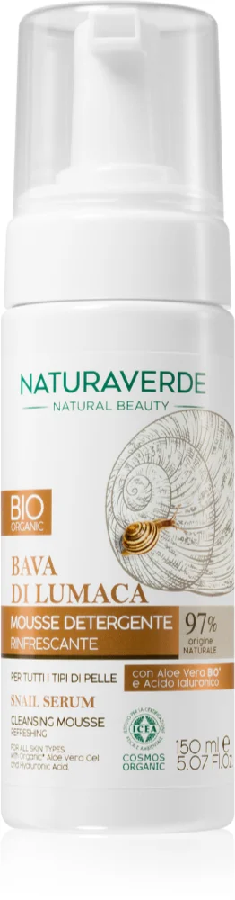 Naturaverde Bava Di Lumaca cleansing foam with snail extract