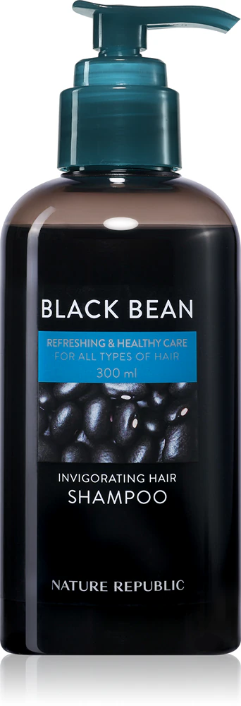 NATURE REPUBLIC Black Bean Invigorating Hair Shampoo Shampoo against hair loss and thinning hair