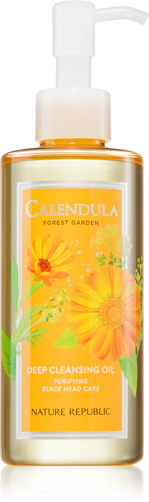 NATURE REPUBLIC Forest Garden Calendula Cleansing Oil gentle cleansing oil for oily and combination skin