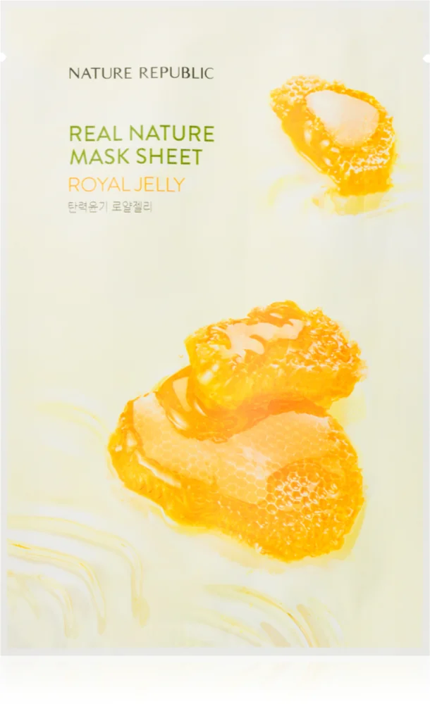 NATURE REPUBLIC Real Nature Royal Jelly Mask Sheet anti-wrinkle sheet mask