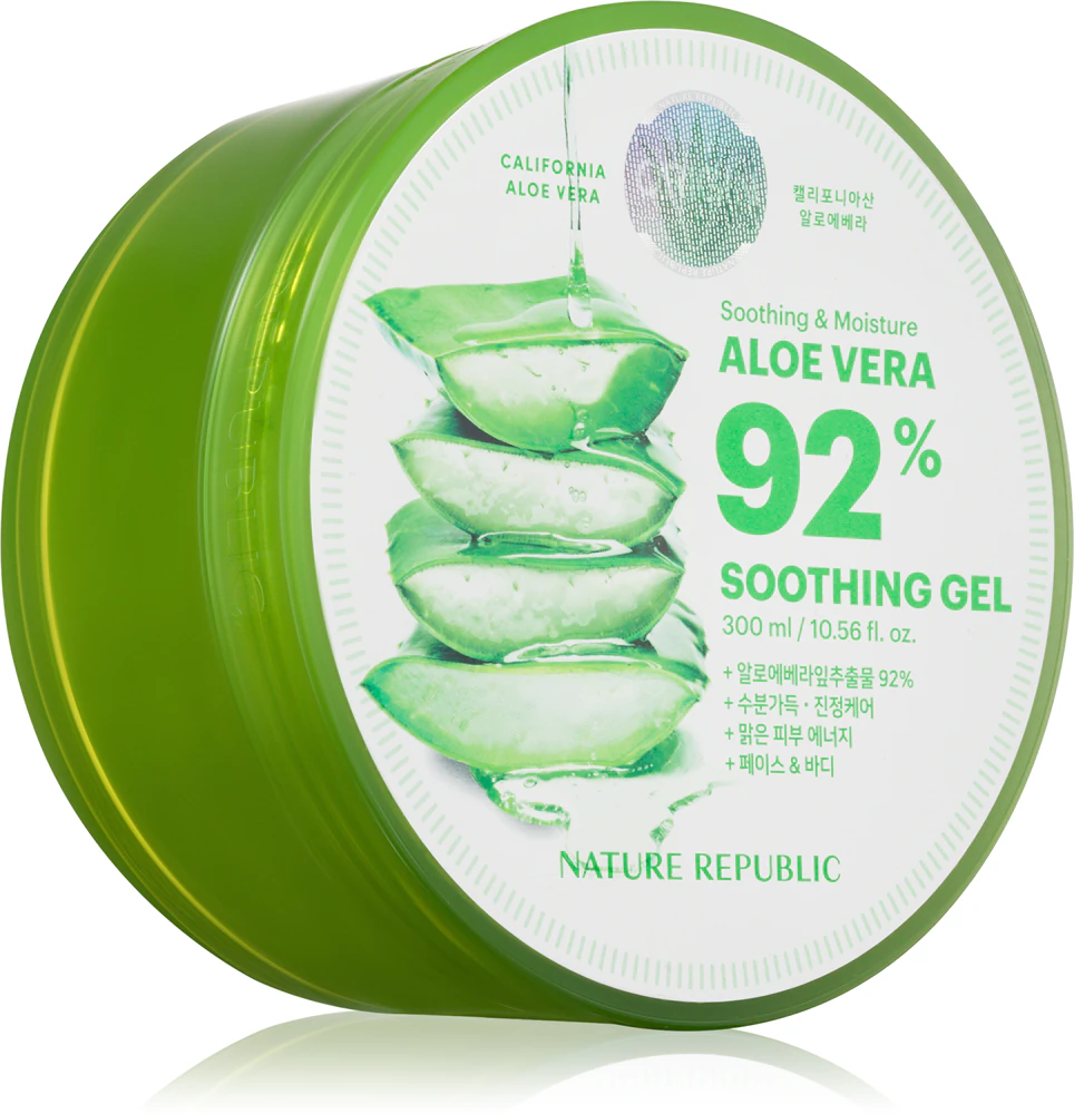 NATURE REPUBLIC Soothing & Moisture Aloe Vera 92% Soothing Gel soothing moisturizing gel for sensitive epidermis
