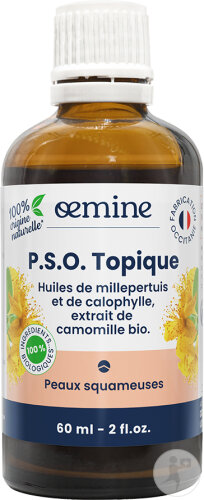 Naturelle Oemine P.S.O. Topical Soothing And Wound Healing Oils Bottle 60ml