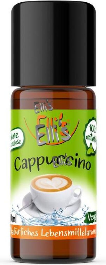 Natural food flavoring cappuccino 10 ml, liquid