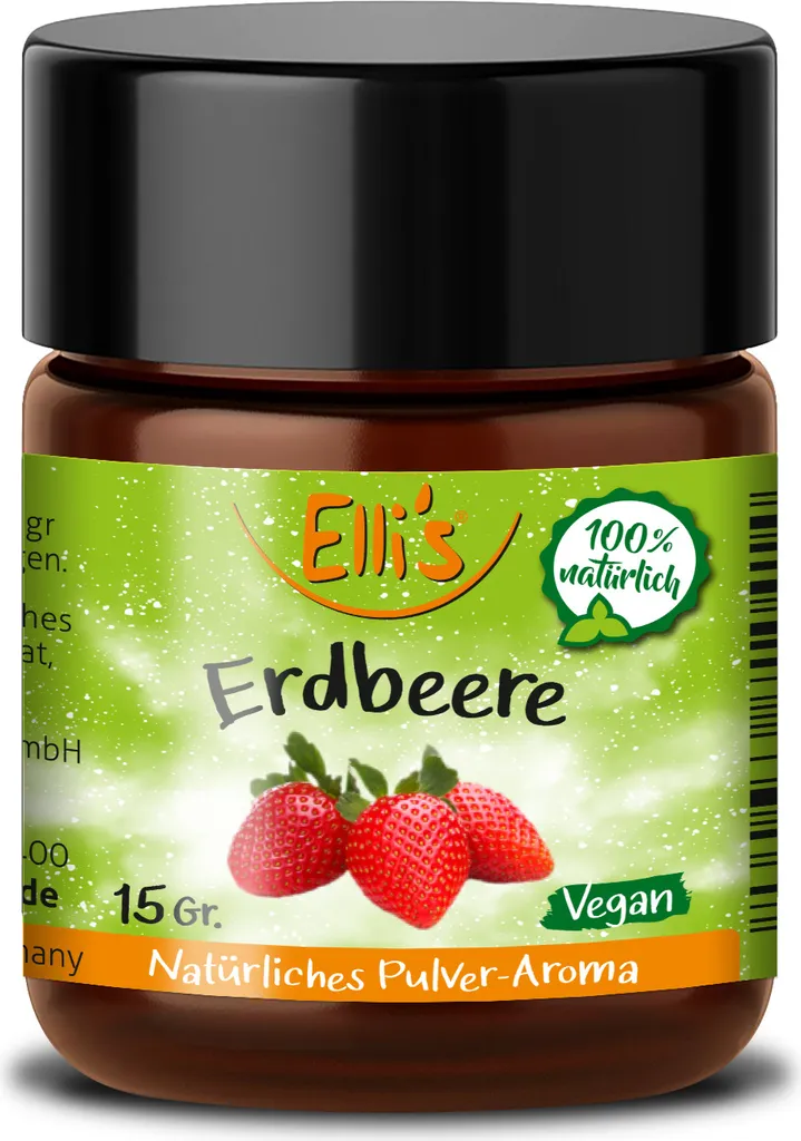 Natural Food Flavoring Strawberry 15g, Powder