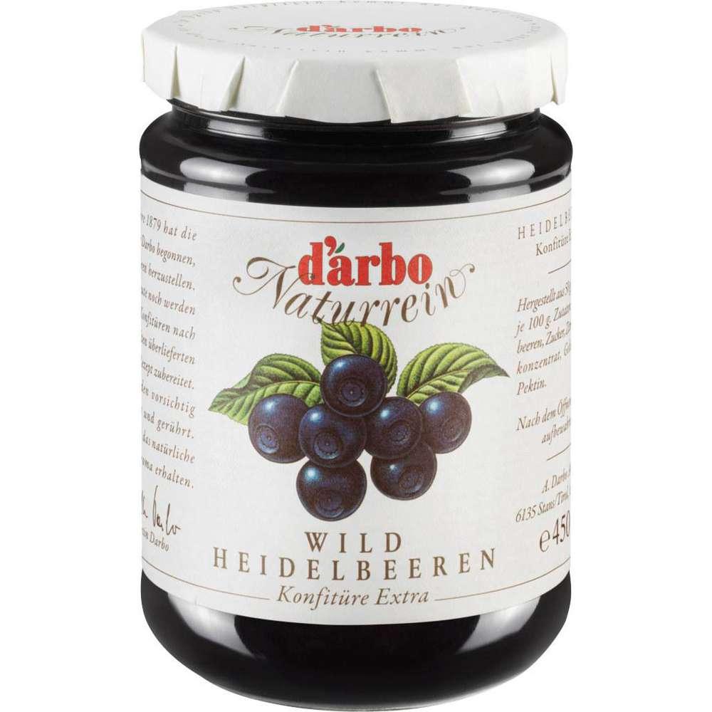 Natural extra jam, blueberry