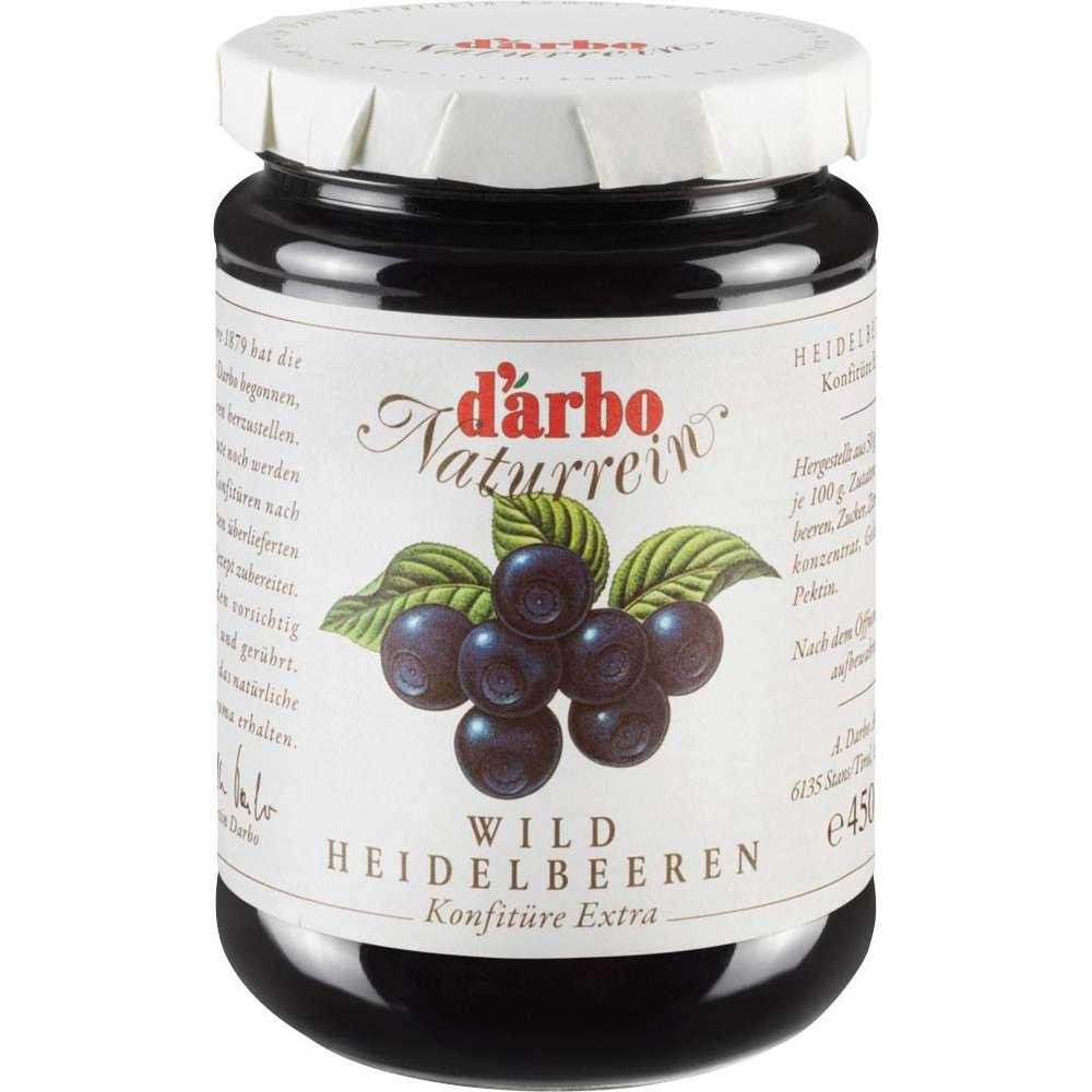 Natural extra jam, blueberry