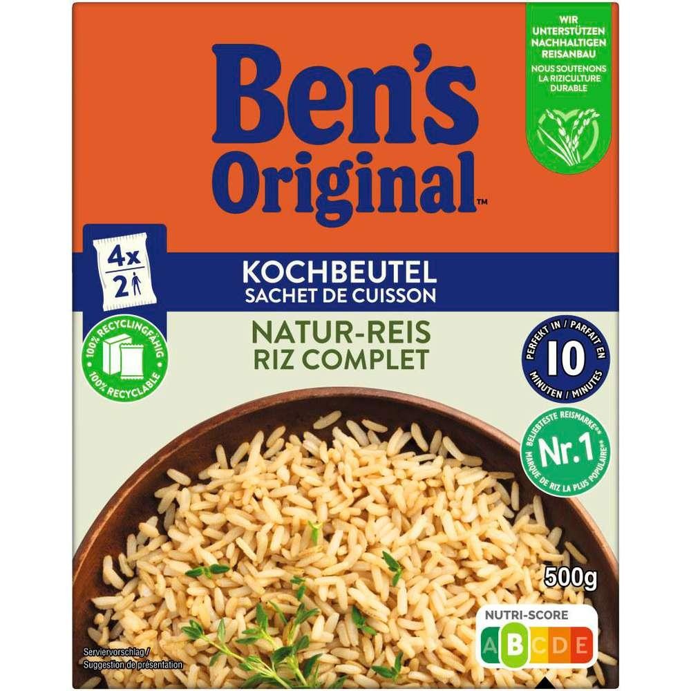 Brown rice boil-in-the-bag