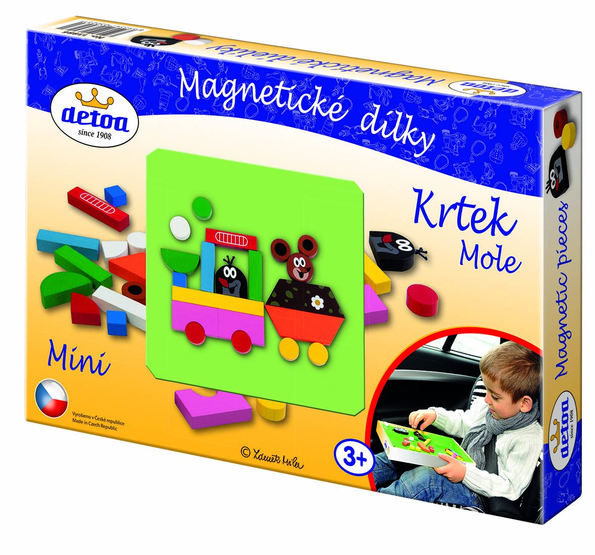 Detoa 13886 Magnetic Puzzle Mole Mini