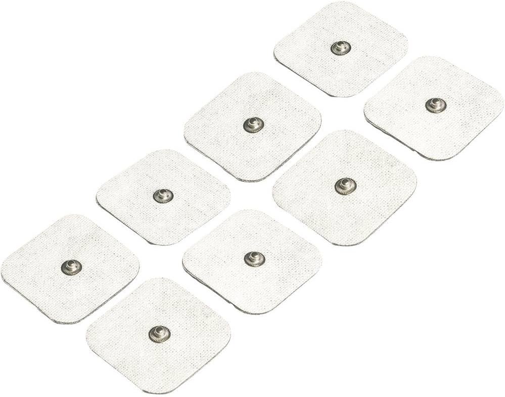 Beurer Self adhesive gel pads Pads, 45 x 45 mm – Replacement Set of 8 Pads for Beurer EMS/TENS Machines