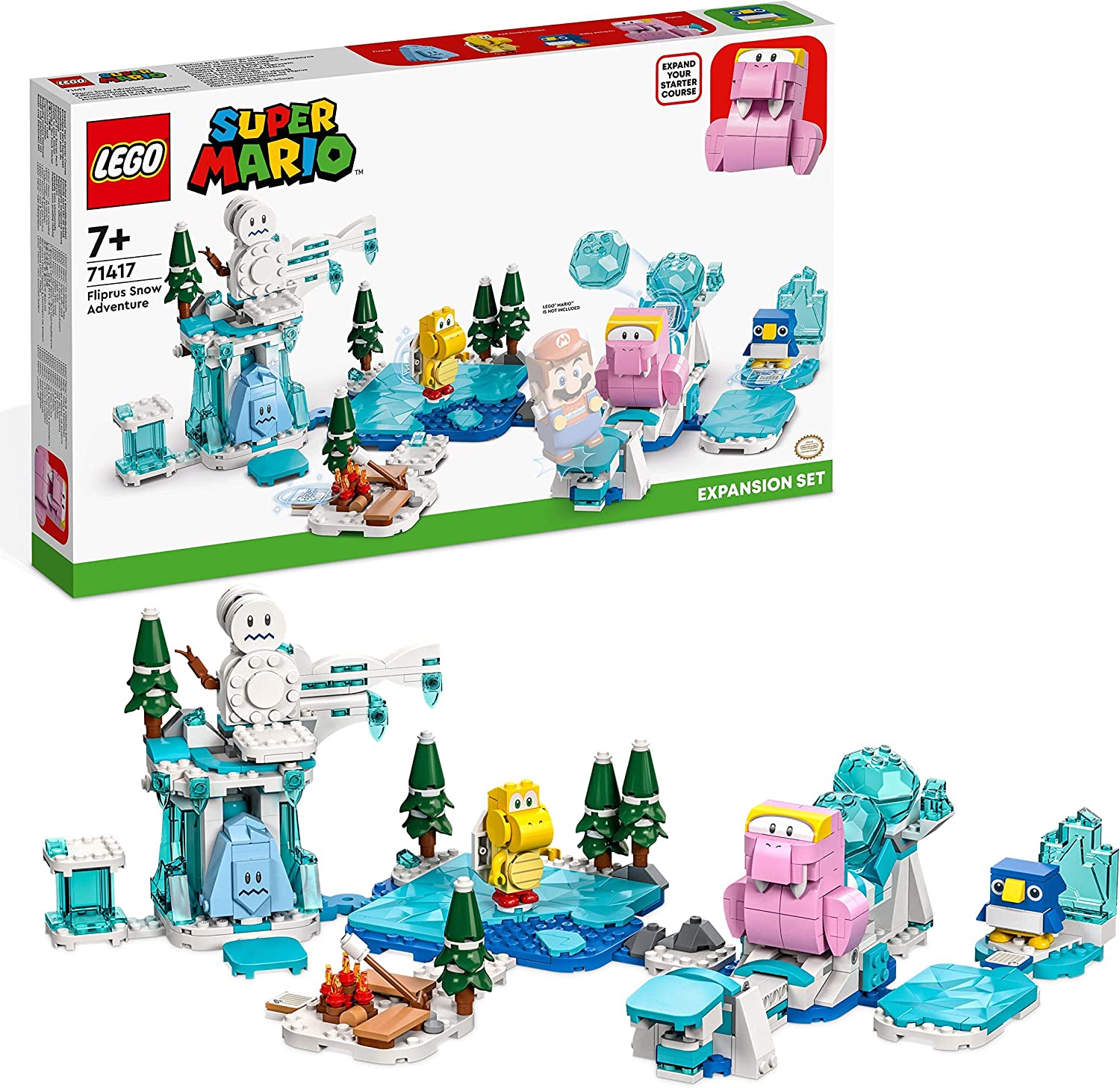 LEGO Super Mario 71417 Kahlross Adventure - Expansion Set with 4 Figures to Combine with Starter Set, Toy for Kids