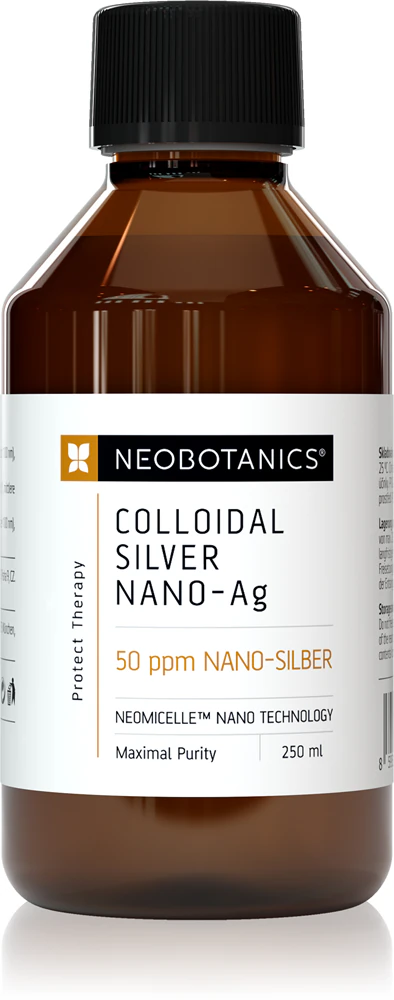 Neobotanics Colloidal Silver Nano-Ag 50 ppm tonic with colloidal silver