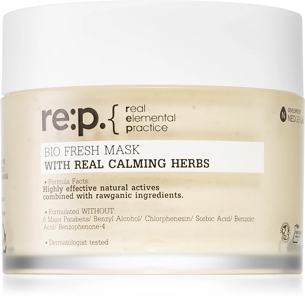Neogen Dermalogy RE:P by Neogen Fresh Mask With Real Calming Herb Herbal mask to calm the skin