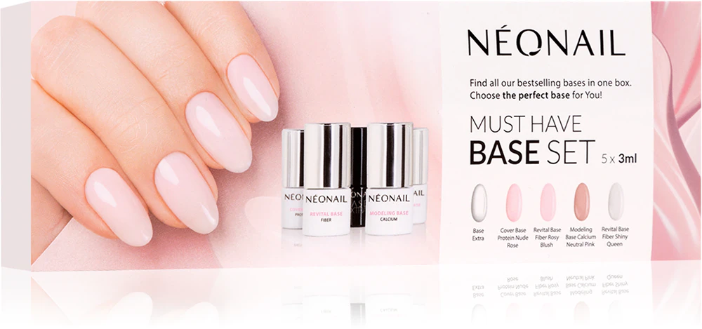 NEONAIL Must Have Base Set Set with nail polishes