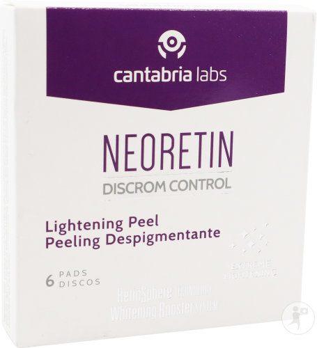 Neoretin Discrom Control Peeling Brightener Compresses Against Brown Spots 6 pieces