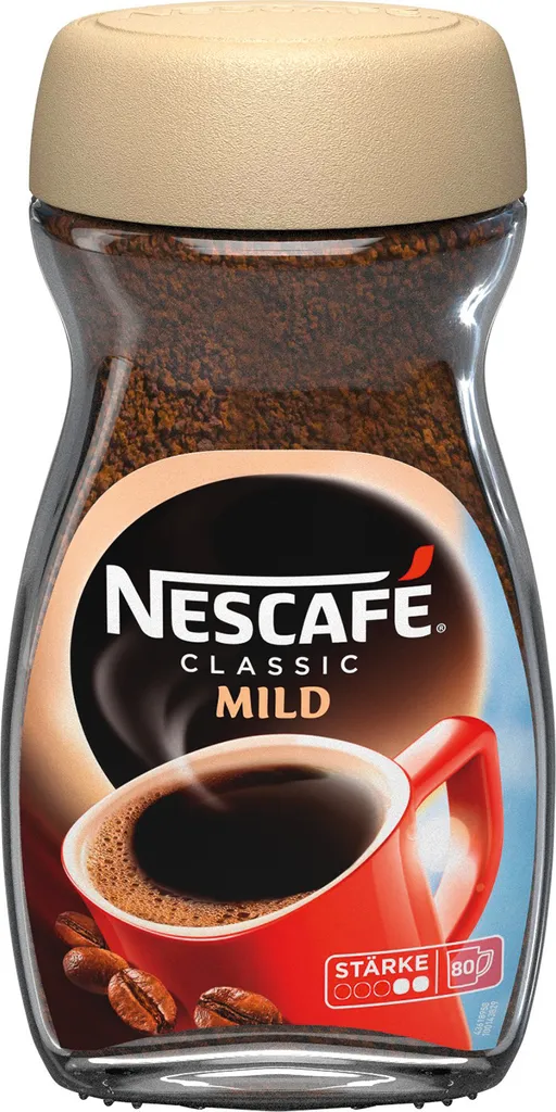 Nescafé Classic Mild | löslicher Kaffee | 200g-Glas