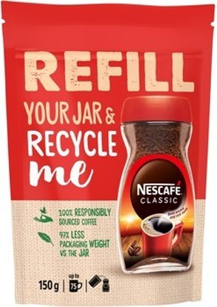Nescafe Classic Nachfüllpackung 150G