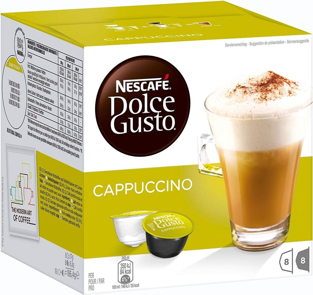 Nescafé Dolce Gusto Cappuccino (3 x 16 capsules)