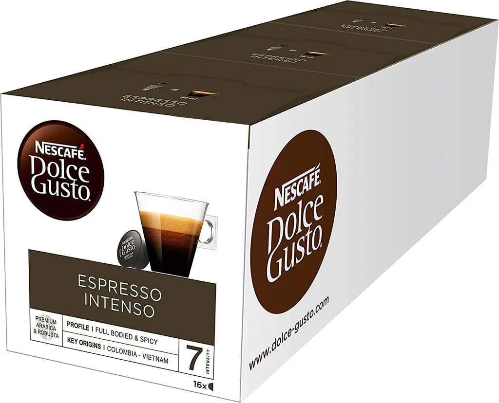 NESCAFÉ Dolce Gusto Espresso Intenso (3 x 16 capsules)