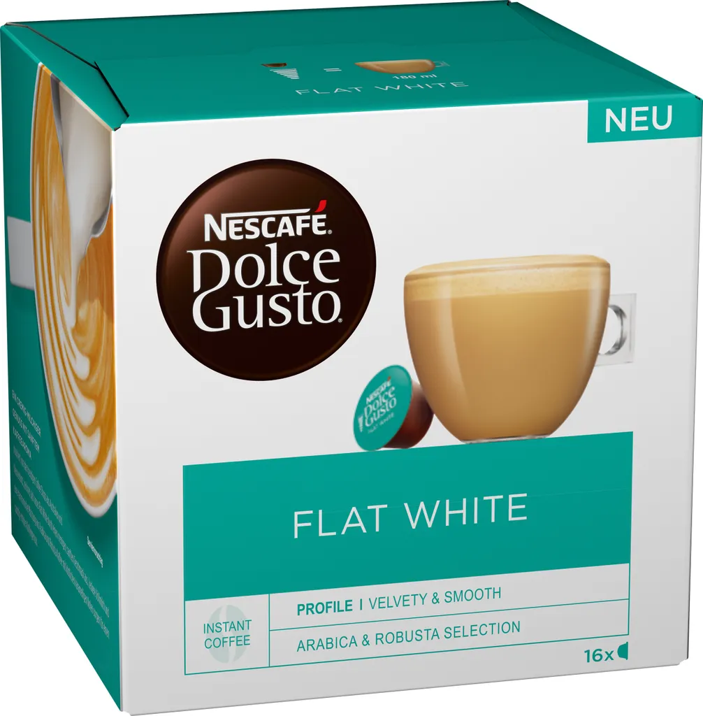 Nescafé Dolce Gusto Flat White | 16 servings