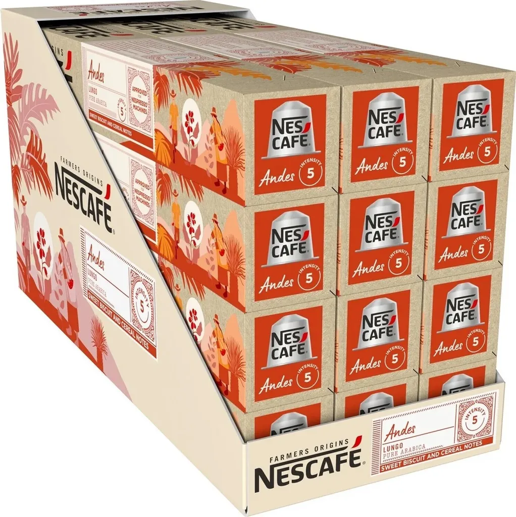 NESCAFÉ Farmers Origins Andes Lungo for Nespresso (12 x 10 capsules)