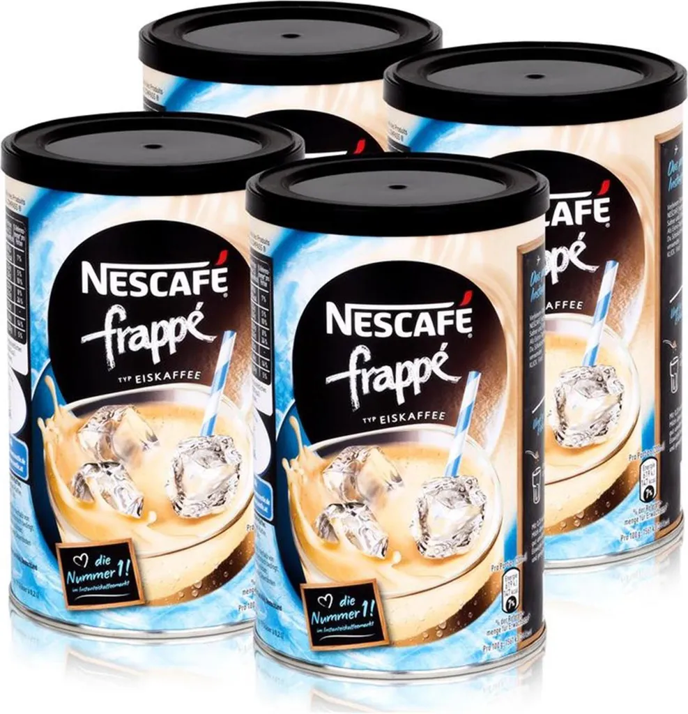 Nescafé frappé iced coffee 275g - Drink powder with instant coffee (4 pack)