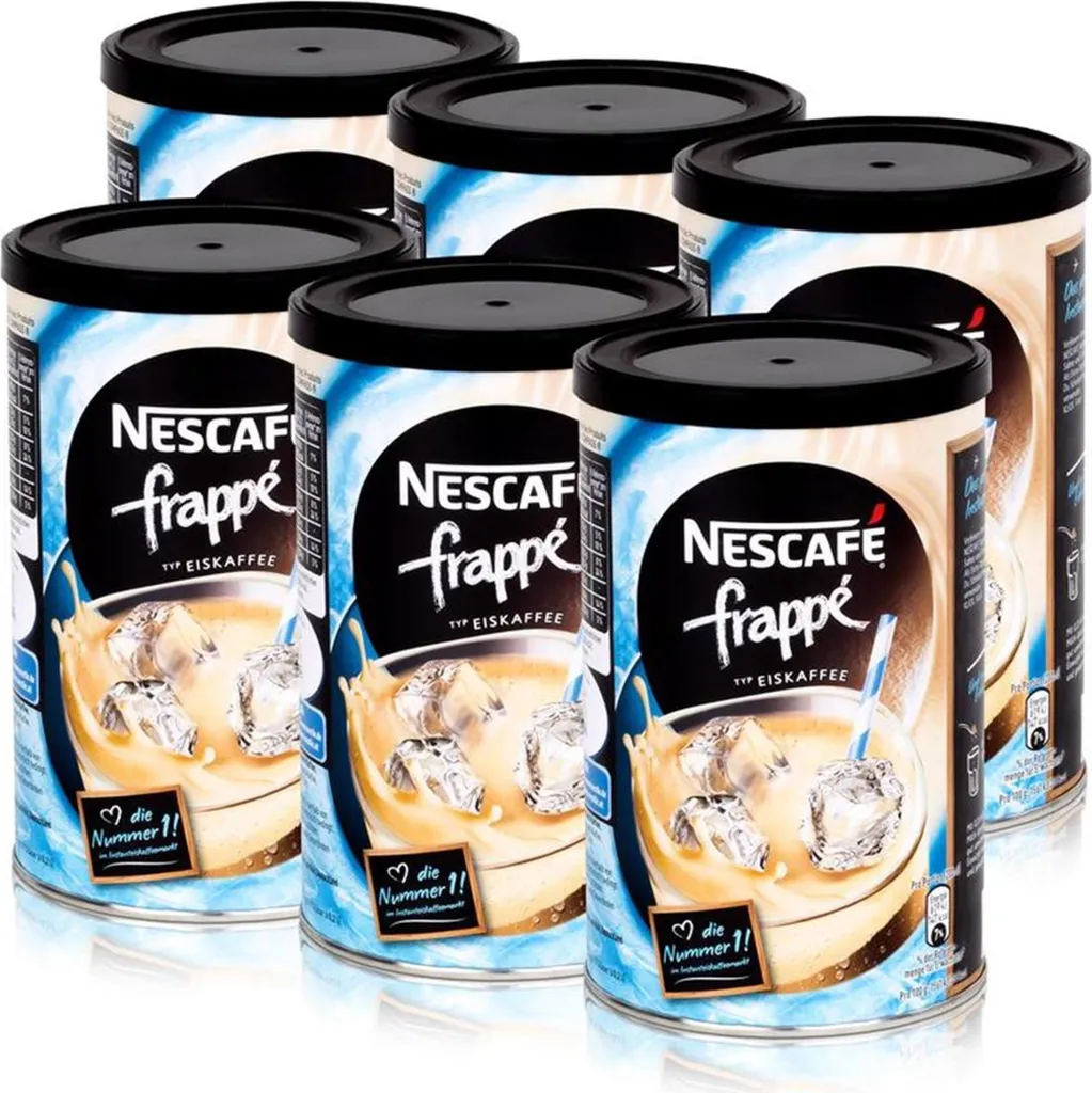 Nescafé frappé iced coffee 275g - drink powder with instant coffee (6 pack)