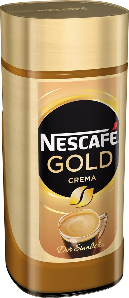 Nescafé Gold Crema | löslicher Kaffee | 200g-Glas