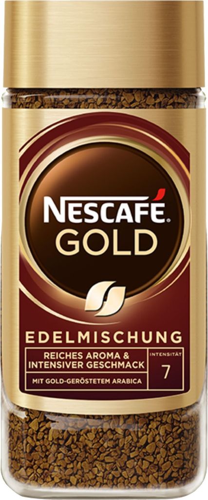 NESCAFÉ Gold Edelmischung, löslicher Bohnenkaffee (1 x 200g)