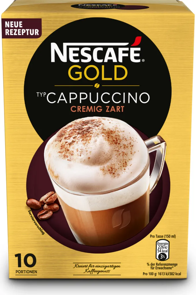 Nescafé Gold Type Cappuccino Creamy Smooth | 10 servings